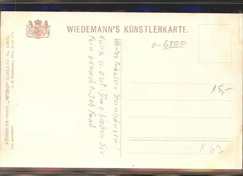 Verlag Wiedemann WIRO Nr. 1700 B Ilmenau Kat. Verlage