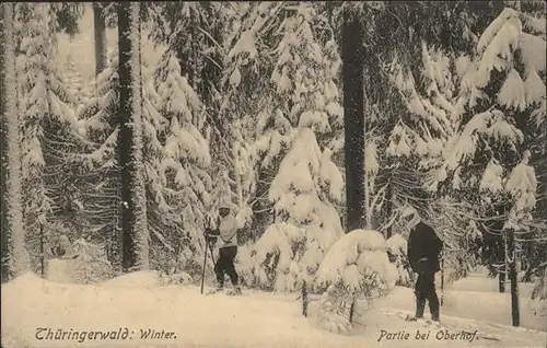 Skifahren Oberhof Thueringerwald Kat. Sport