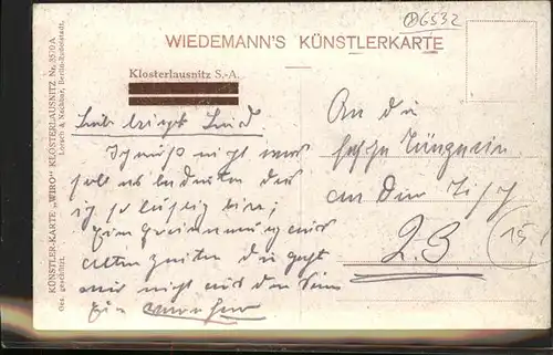 Verlag Wiedemann WIRO Nr. 3570 A Klosterlausnitz  Kat. Verlage