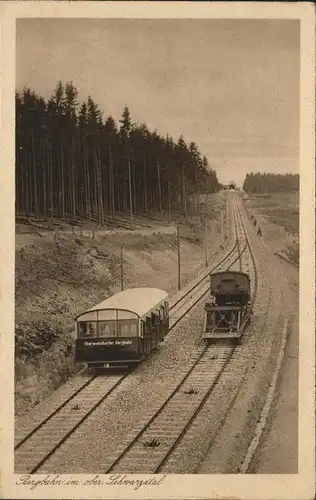 Bergbahn Schwarzatal Oberweissbach  Kat. Bergbahn