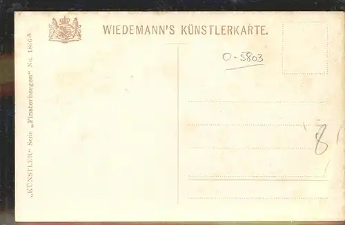 Verlag Wiedemann WIRO Nr. 1866 A Finsterbergen Leinatal Kat. Verlage