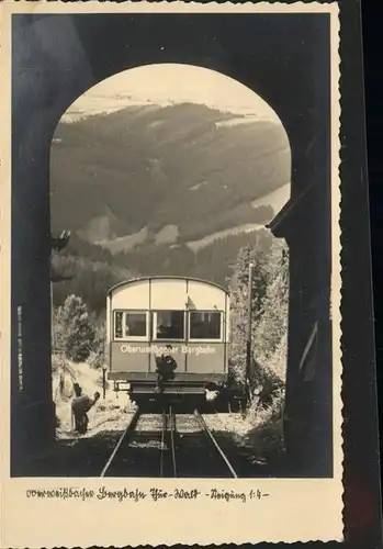 Bergbahn Oberweissbach  Kat. Bergbahn