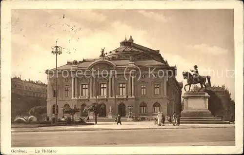 Theatergebaeude Geneve  Kat. Gebaeude