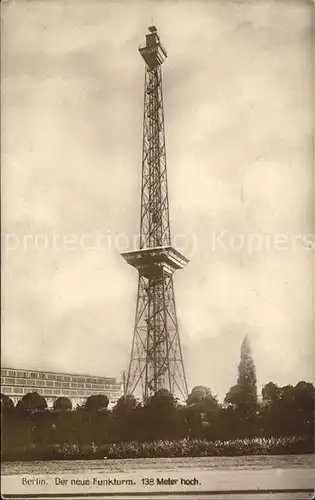 Funkturm Berlin  Kat. Bruecken