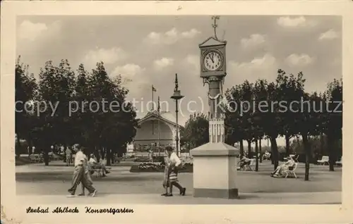 Wetterstation Wetterhaeuschen Ahlbeck Konzertgarten Kat. Gebaeude