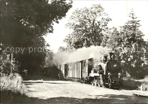 Eisenbahn Lokomotive Schmalspurbahn Putbus Goehren Kat. Eisenbahn