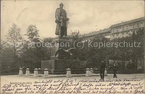 Bismarckdenkmal Magdeburg Kat. Persoenlichkeiten