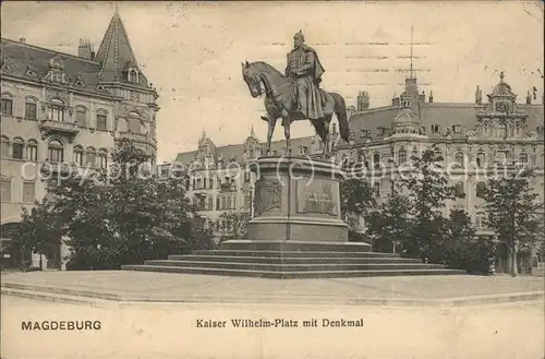 Wilhelm I Denkmal Magdeburg Kat. Persoenlichkeiten