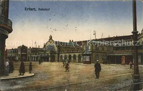 Bahnhof Erfurt Kat. Eisenbahn