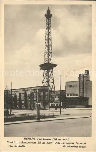 Funkturm Berlin Kat. Bruecken