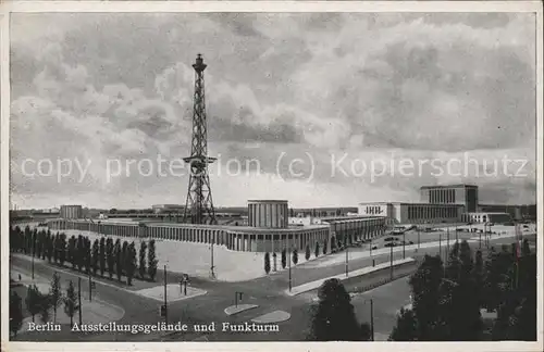 Funkturm Berlin Ausstellungsgelaende Kat. Bruecken