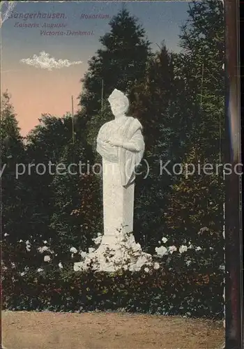 Auguste Victoria Kaiserin Denkmal Sangerhausen Rosarium Kat. Adel Preussen
