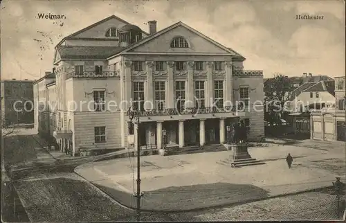Theatergebaeude Weimar Hoftheater Kat. Gebaeude