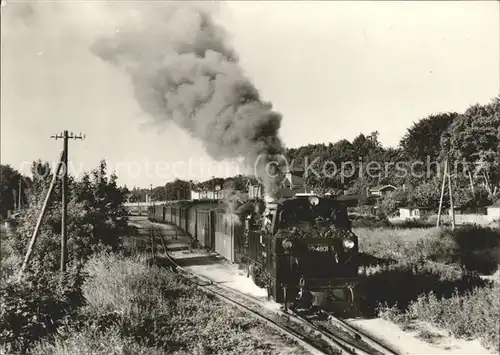 Lokomotive Schmalspurbahn Putbus Goehren Kat. Eisenbahn