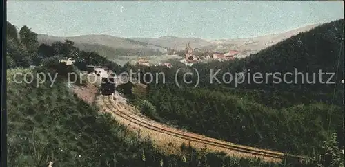 Harzquerbahn Brockenbahn Hasserode Wernigerode Kat. Bergbahn