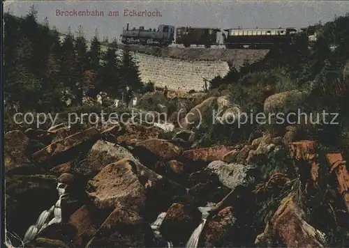 Brockenbahn Eckerloch Kat. Bergbahn