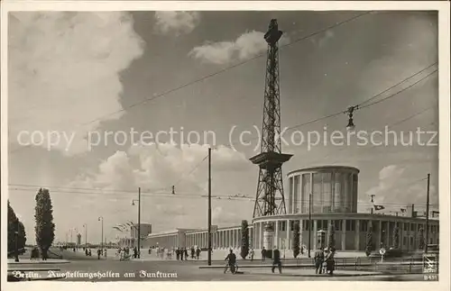 Funkturm Berlins Ausstellungshallen Kat. Bruecken