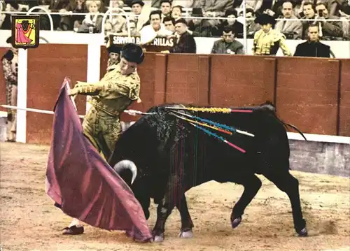 Stierkampf Corrida de toros Pase de pecho Kat. Sport