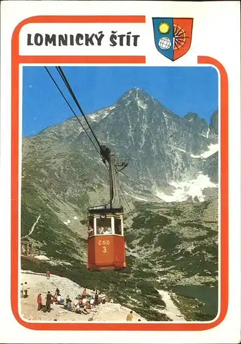 Seilbahn Vysoke Tatry Tschekoslowakei / Bahnen /