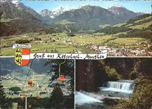 Sessellift Kaernten Koetschach Mauthen  Kat. Bahnen