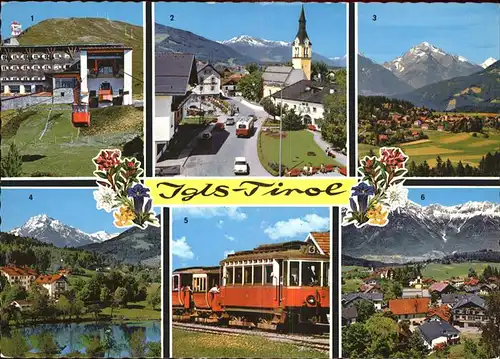 Strassenbahn Seilbahn Igls Tirol Lansersee Kat. Strassenbahn