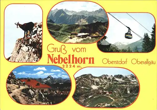 Seilbahn Nebelhorn Oberstdorf Oberallgaeu / Bahnen /