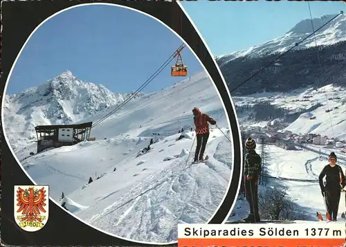 Skifahren Seilbahn Soelden Kat. Sport