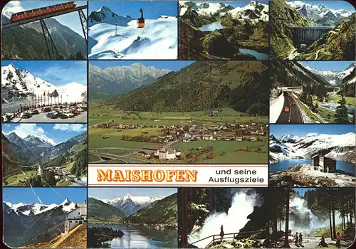 Seilbahn Maishofen Limbergsperre Gletscherdrachen / Bahnen /