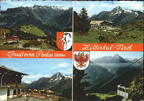 Seilbahn Zillertal-Tirol Ahornspitze / Bahnen /