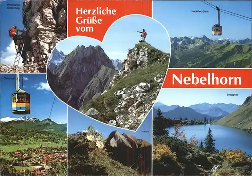 Seilbahn Nebelhorn Hindelanger Klettersteig  / Bahnen /