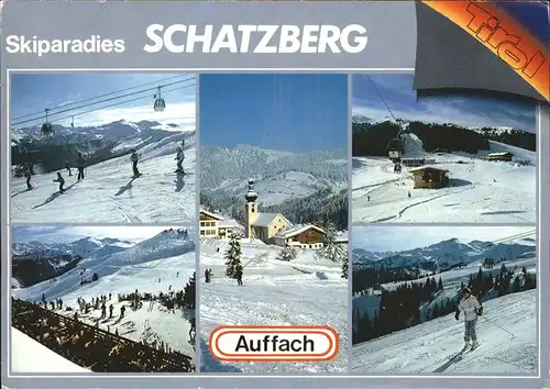 Skifahren Auffach Schatzberg Seilbahn Kat. Sport