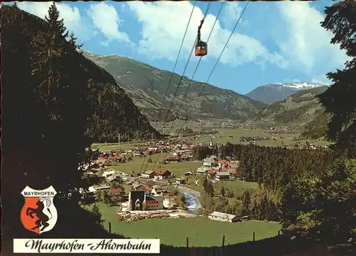 Seilbahn Mayrhofen-Ahornbahn Zillertal / Bahnen /