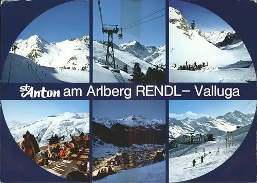 Seilbahn St. Anton am Arlberg Rendl Valluga / Bahnen /