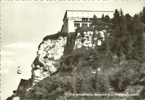 Seilbahn Bad Reichenhall Berghotel Predigtstuhl / Bahnen /