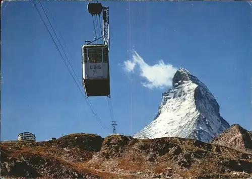 Seilbahn Zermatt Matterhorn  / Bahnen /