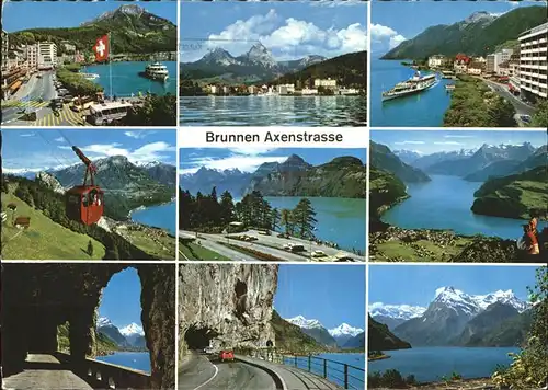 Seilbahn Brunnen Axenstrasse Vierwaldstaettersee / Bahnen /