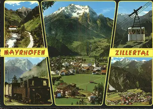 Seilbahn Mayrhofen Zillertal / Bahnen /