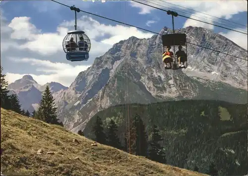 Sessellift Jenner Watzmann Steinernes Meer  Kat. Bahnen