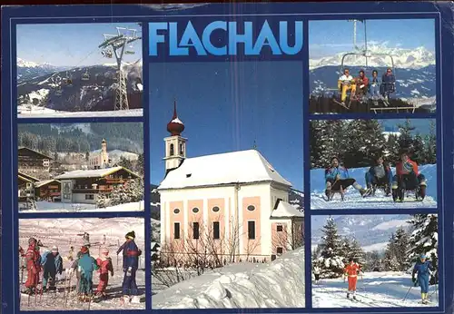 Skifahren Schlitten Seilbahn Flachau  Kat. Sport