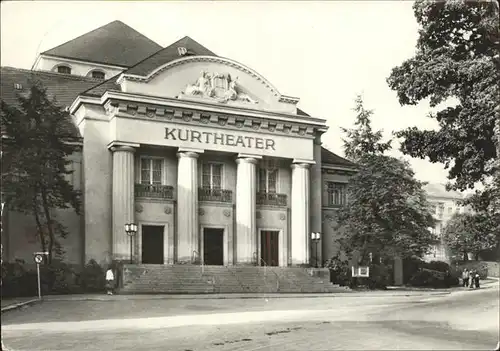 Theatergebaeude Staatsbad Bad Elster Kurtheater Kat. Gebaeude