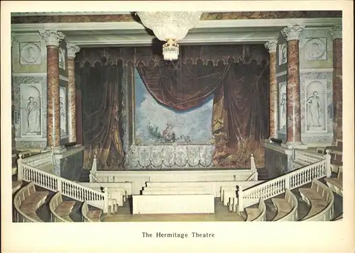 Theatergebaeude Hermitage Theatre Saint Petersburg Russland  Kat. Gebaeude