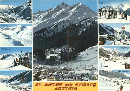 Seilbahn Sessellift St. Anton am Arlberg / Bahnen /