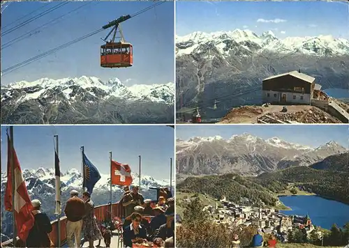 Seilbahn St. Moritz Piz Nair Bernina-Gruppe / Bahnen /