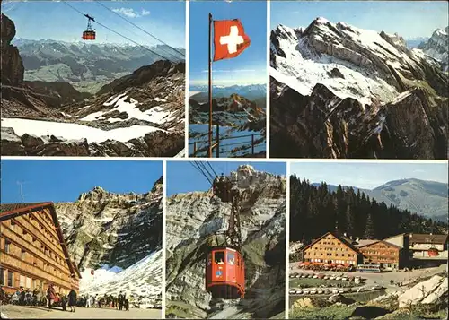 Seilbahn Schwaegalp-Saentis  / Bahnen /