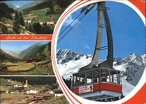 Seilbahn Schnalstal Suedtirol Val Senales  / Bahnen /