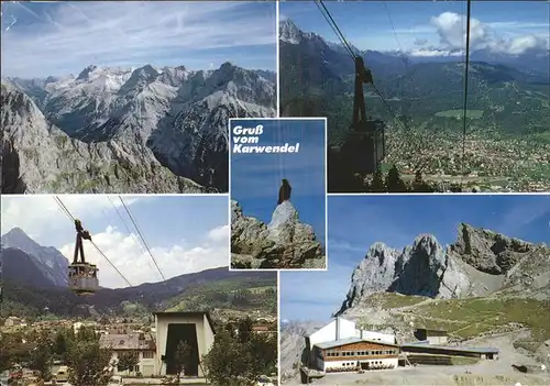 Seilbahn Karwendel  / Bahnen /