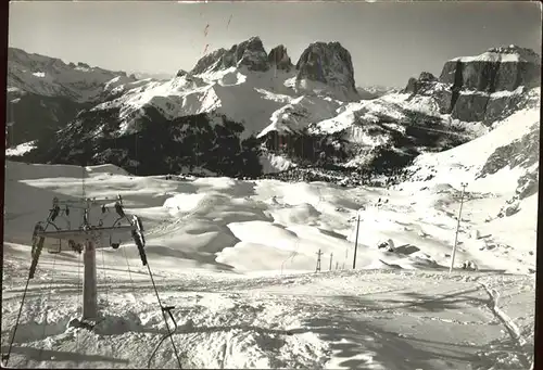 Sessellift Dolomiti Canazei Sassolungo Sella Kat. Bahnen