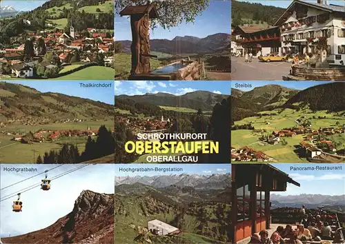 Seilbahn Oberstaufen Steibis Thalkirchdorf / Bahnen /
