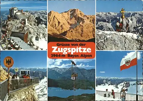 Seilbahn Eibsee Zugspitze Grenzuebergang / Bahnen /