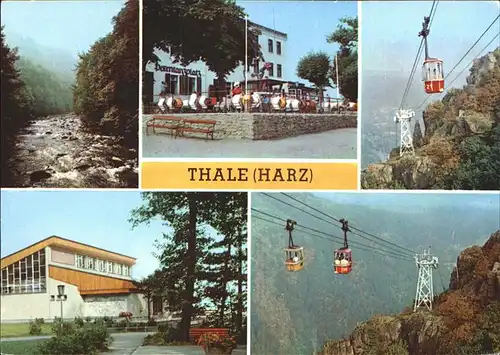 Seilbahn Thale-Harz Bodetal Hexentanzplatz  / Bahnen /